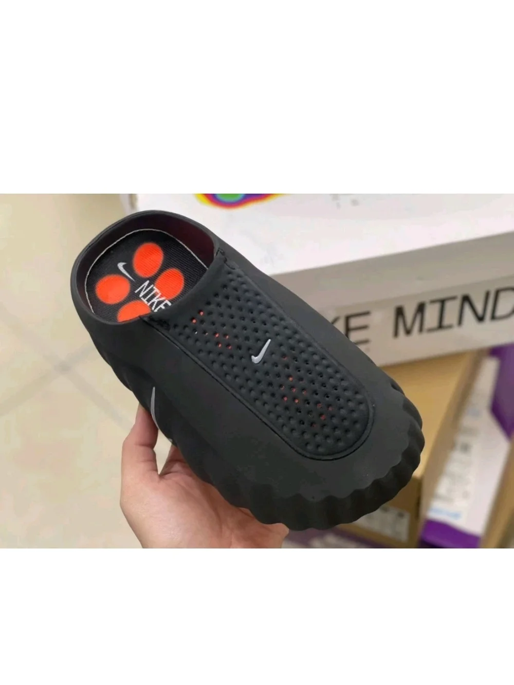 Nike Mind 001 Mule Black Men Running Shoes size 11 With BOX